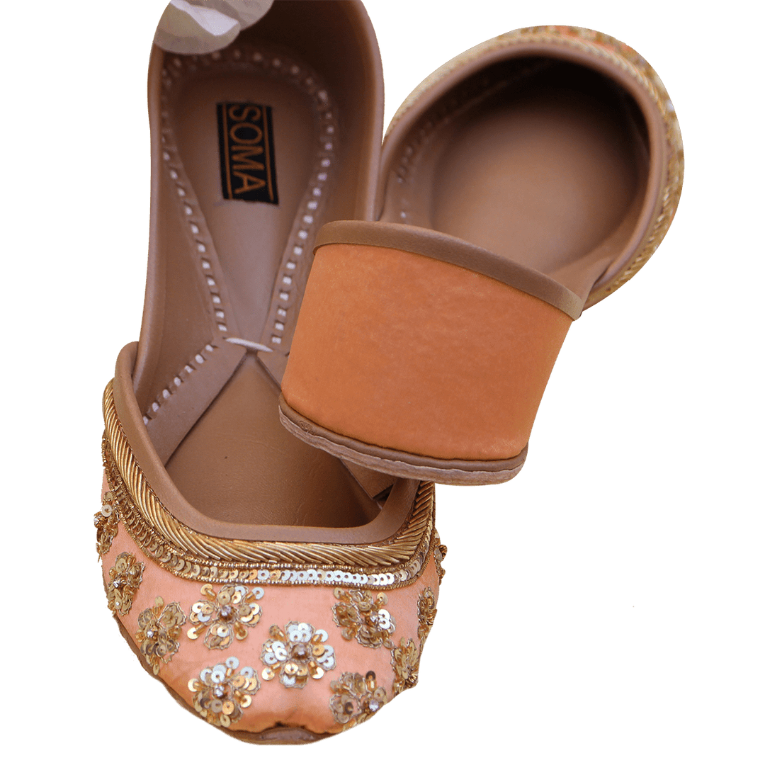 Soma - Peach Tulip Hand Crafted Footwear