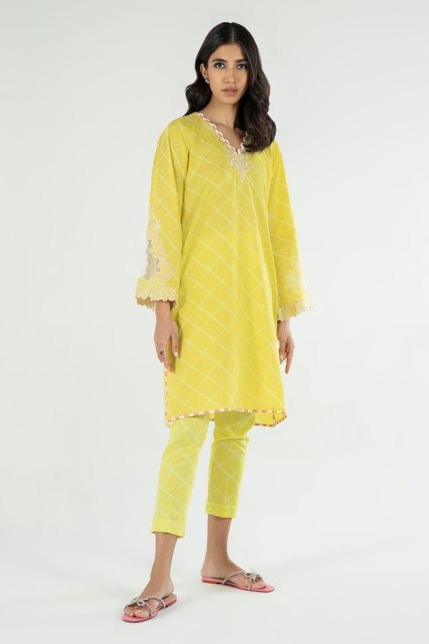 Sana Safinaz - Yellow Kurta - SS22BSP108